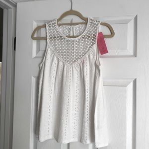 Lilly Pulitzer Aberdeen White Top
